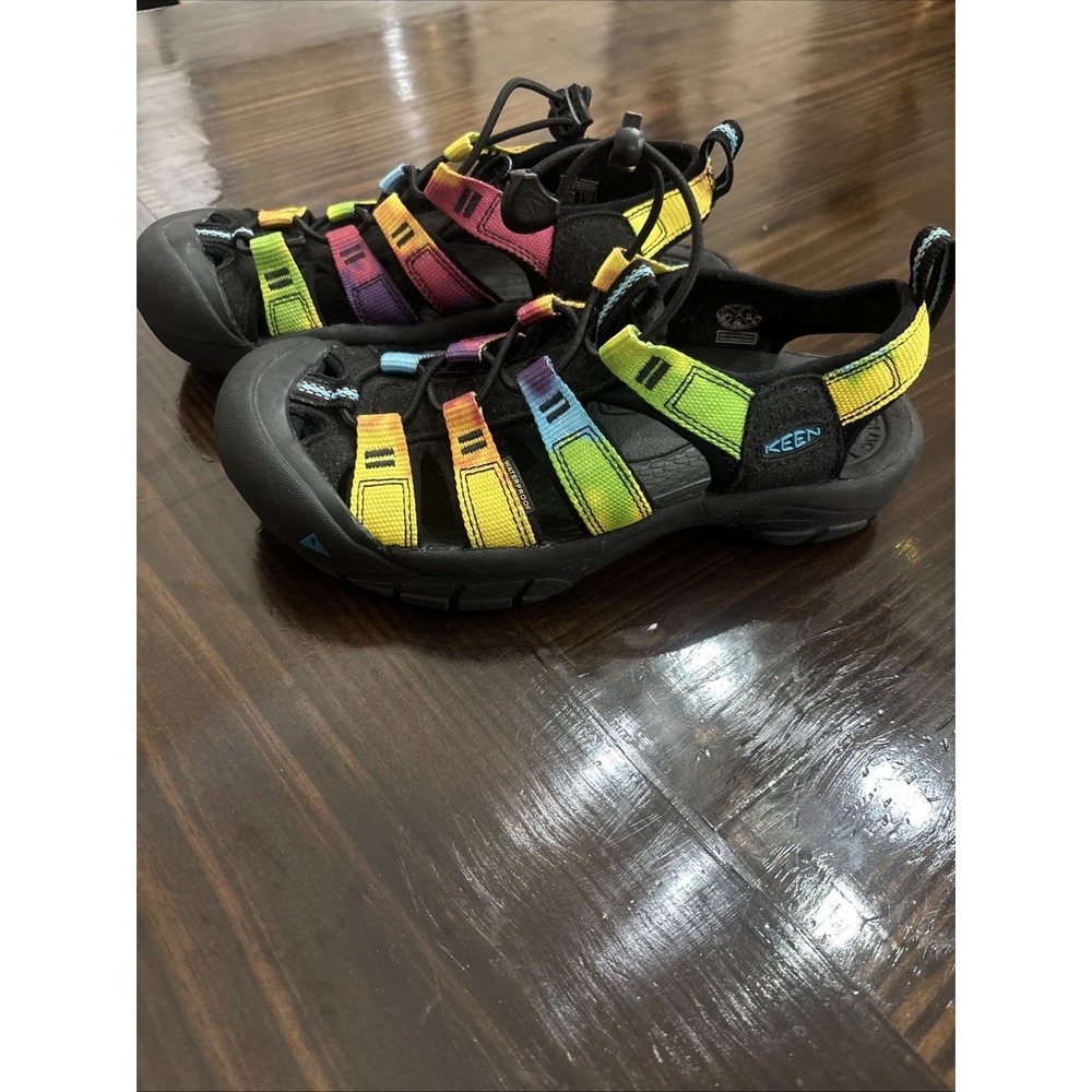 Keen Newport H2 Women's Sz 6 Sport Sandal Original Rainbow Tie Dye Multi Color